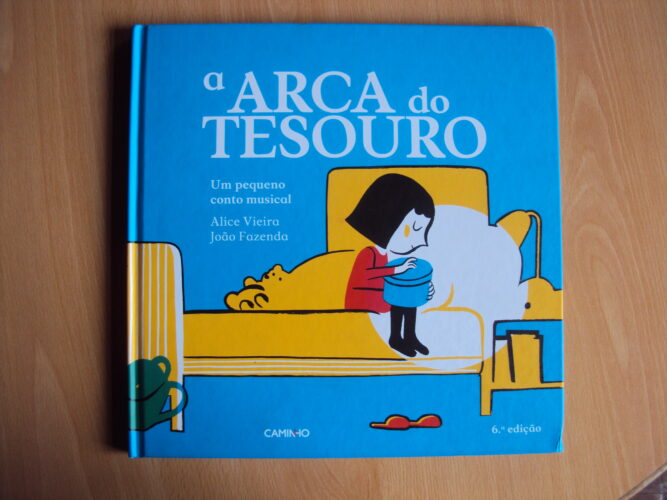 Capa do livro "Arca do tesouro” de Alice Vieira